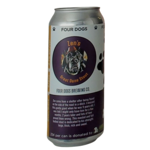 4 Dog Brewing Zen's Great Dane Stout